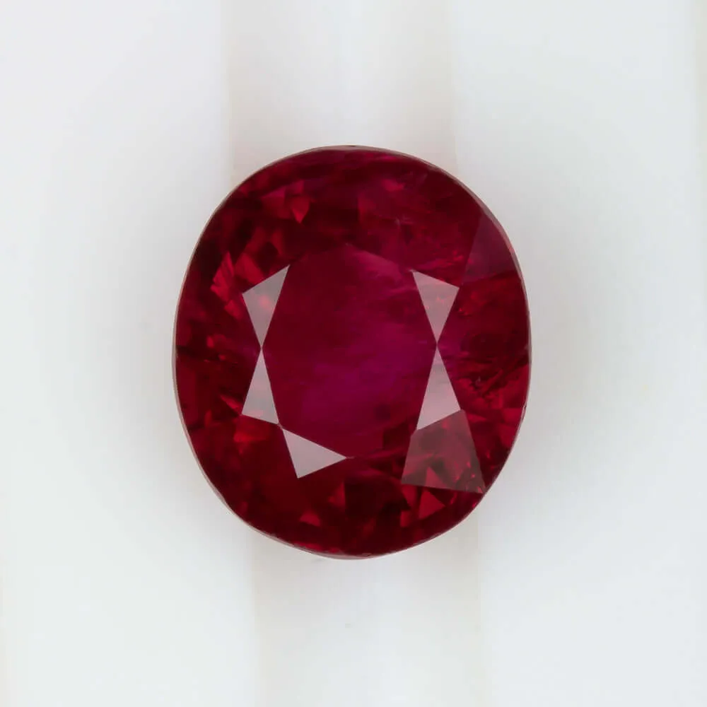 2.04ct GIA CERTIFIED NATURAL RUBY OVAL SHAPE CUT LOOSE COCKTAIL 2ct PENDANT 2ct