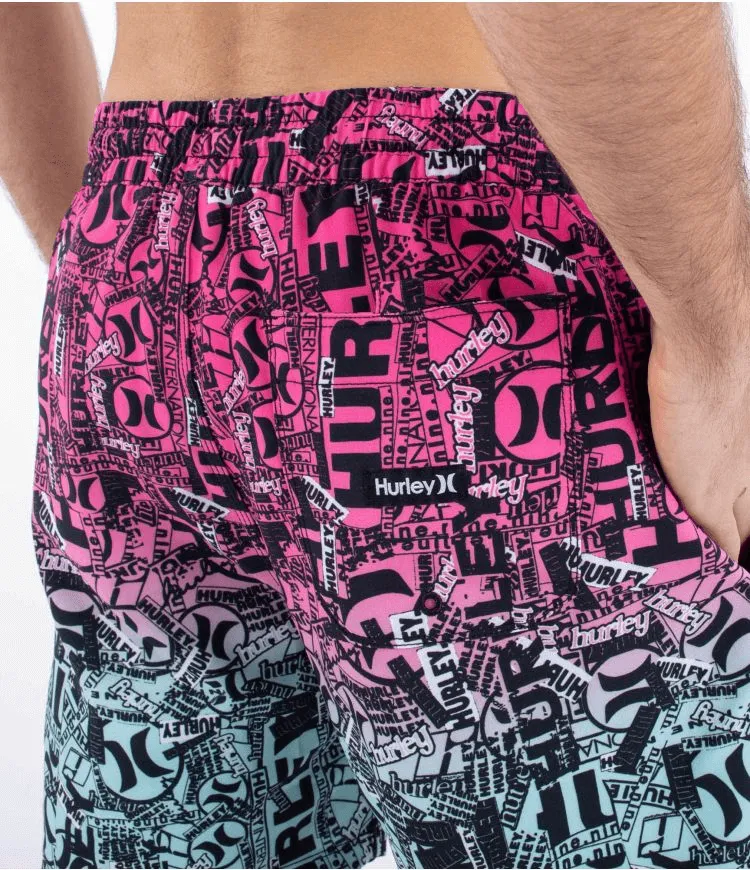 25th Cannonball Volley Shorts in Black