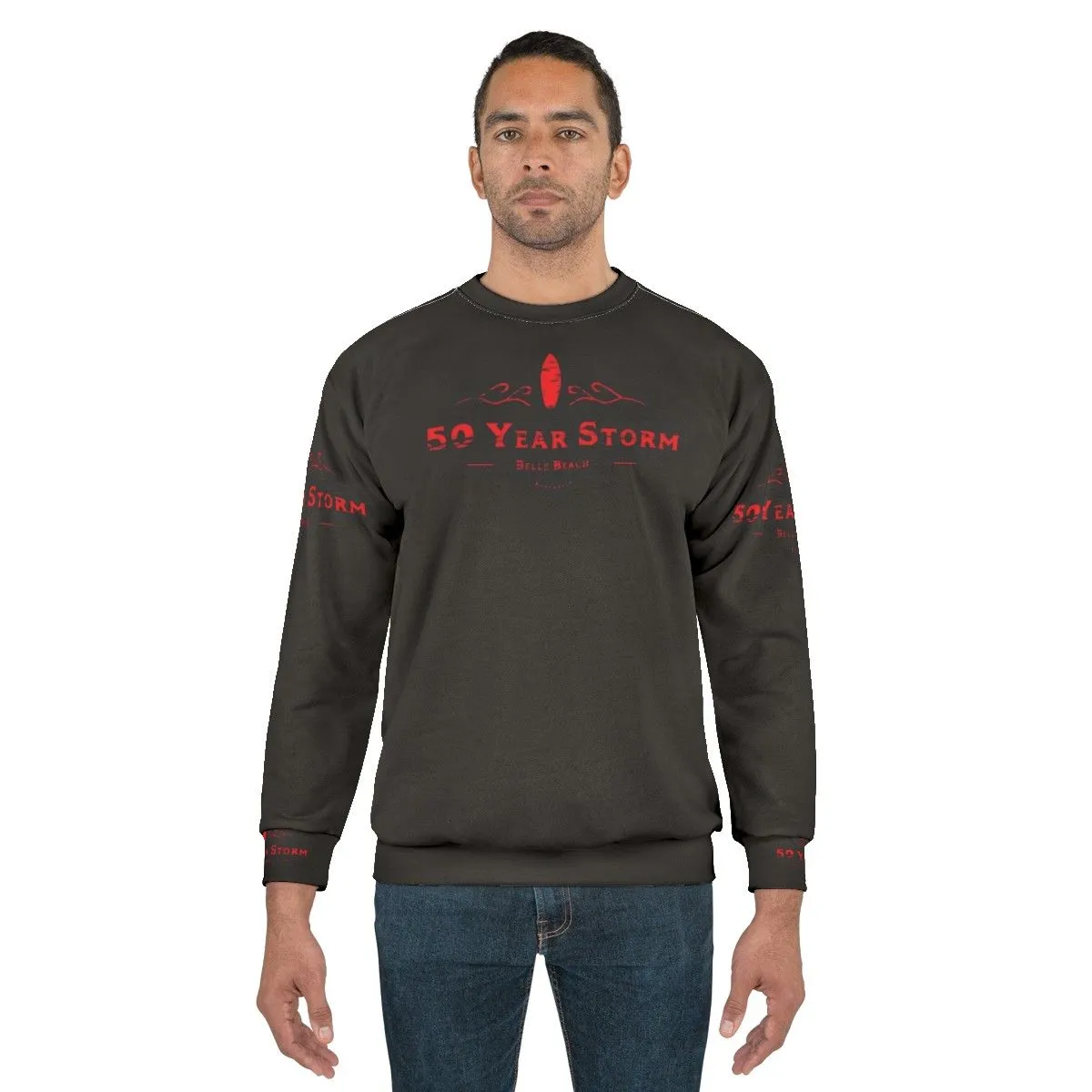 50 Year Storm Sweatshirt - Surf Movie Vintage Apparel