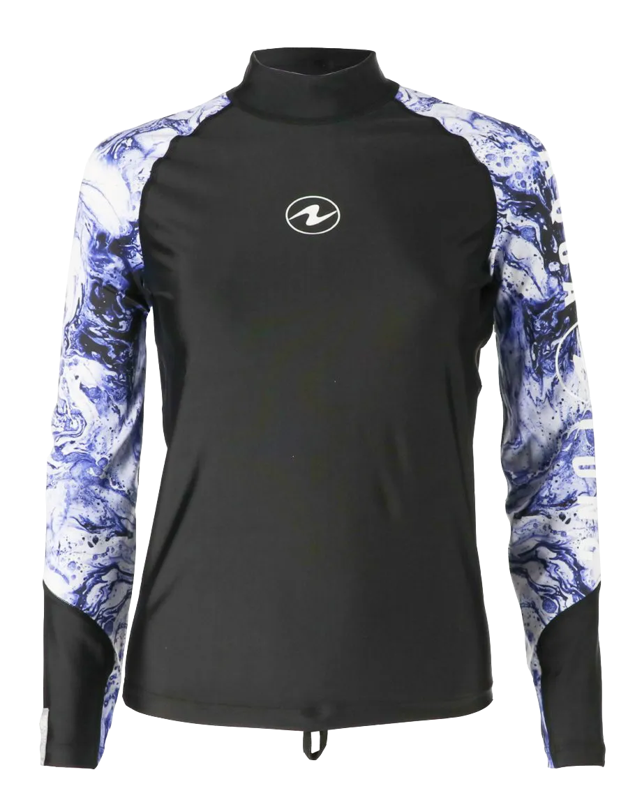 Aqua Lung Women's Long Sleeve Aqua Rash Guard