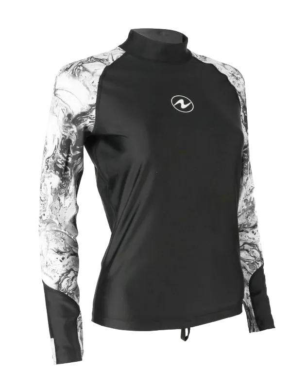 Aqua Lung Women's Long Sleeve Aqua Rash Guard