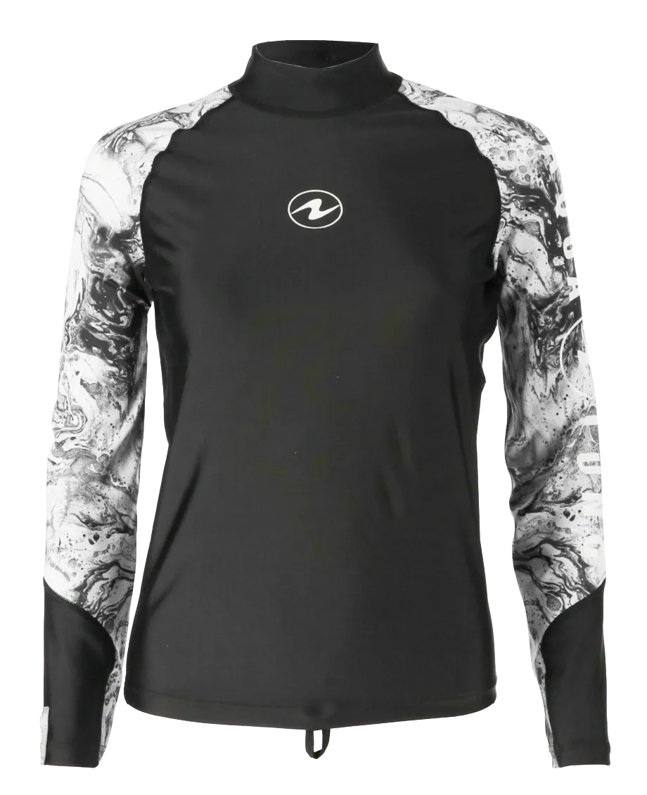 Aqua Lung Women's Long Sleeve Aqua Rash Guard