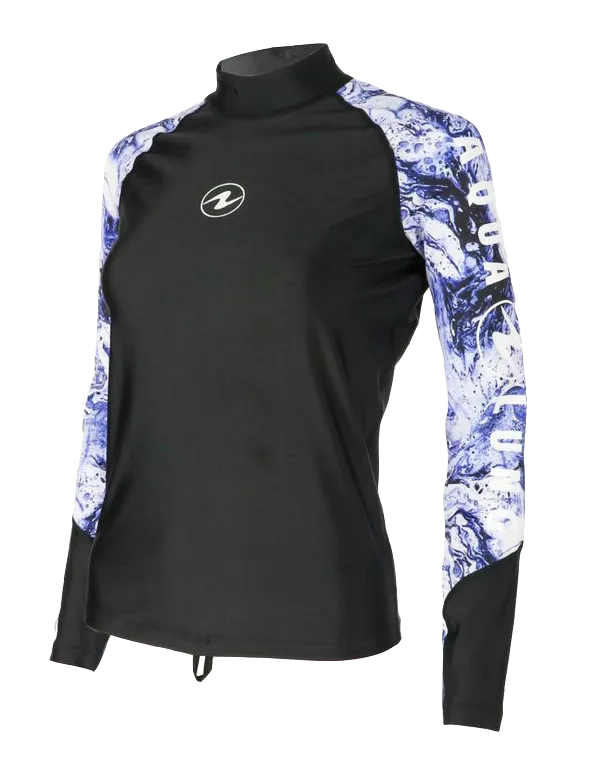 Aqua Lung Women's Long Sleeve Aqua Rash Guard