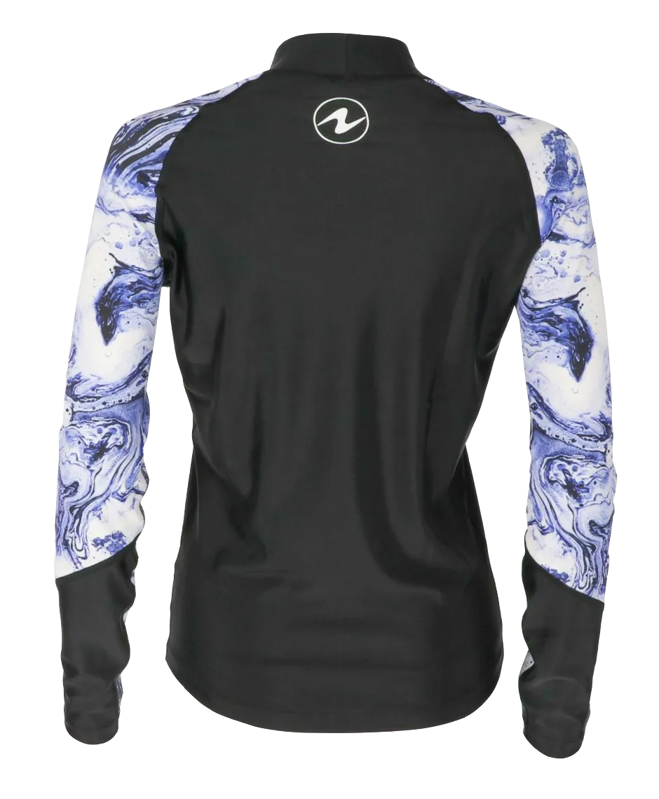 Aqua Lung Women's Long Sleeve Aqua Rash Guard