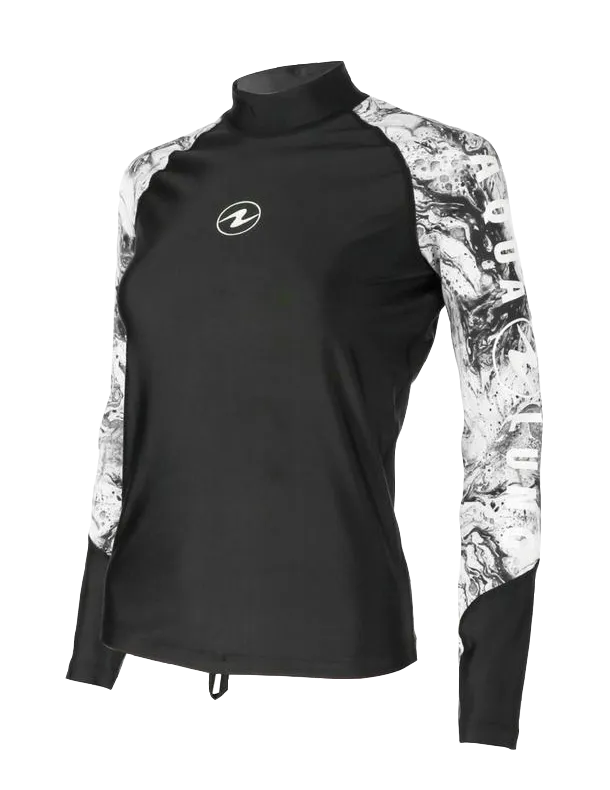 Aqua Lung Women's Long Sleeve Aqua Rash Guard