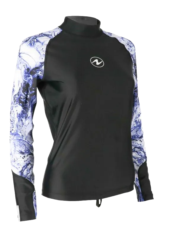 Aqua Lung Women's Long Sleeve Aqua Rash Guard