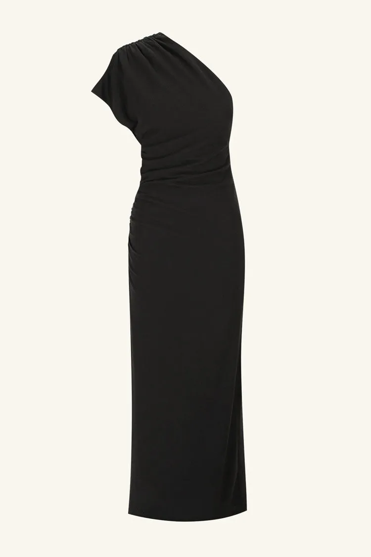 Beau Asymmetrical Midi Dress