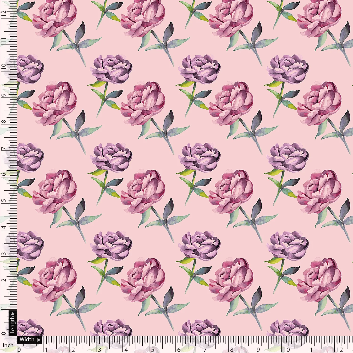 Benifuji Flower Pure Cotton Printed Fabric Material