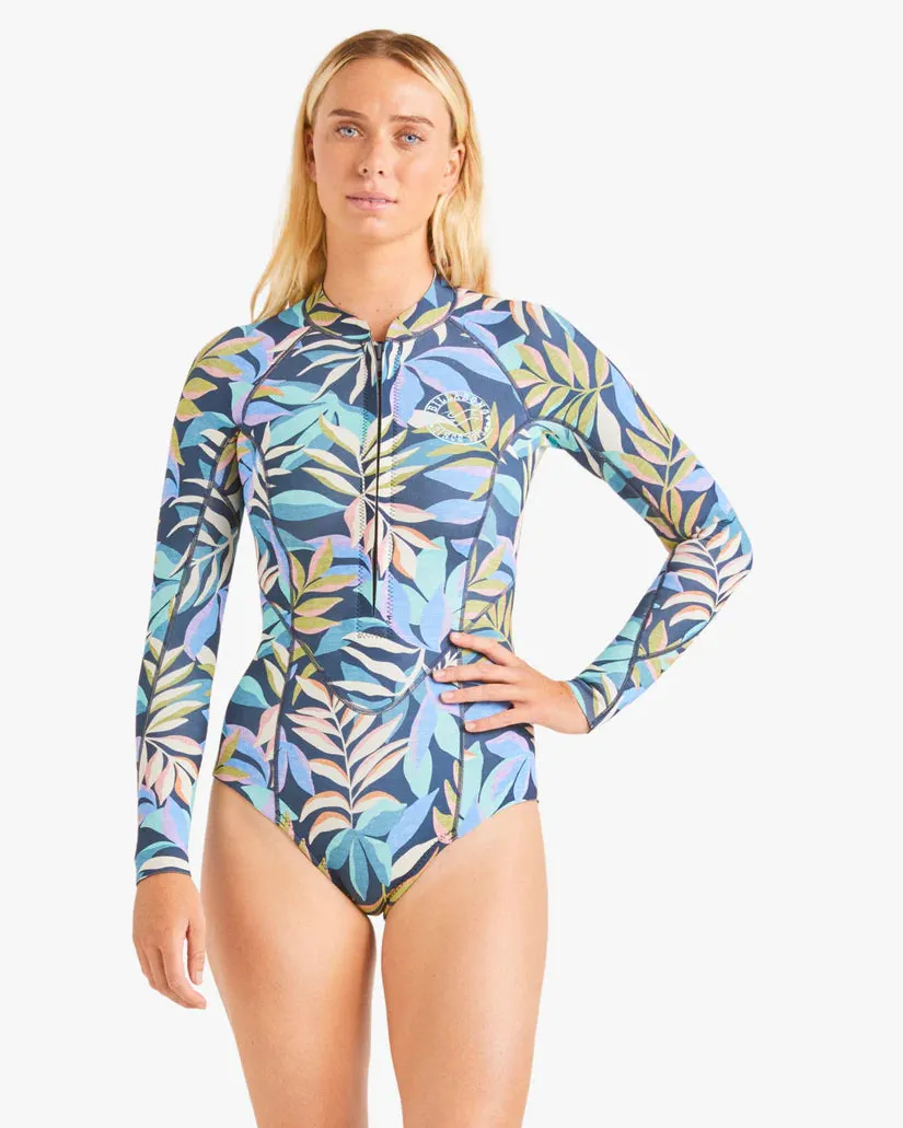 Billabong Salty Dayz L/S Springsuit-Indigo Ocean