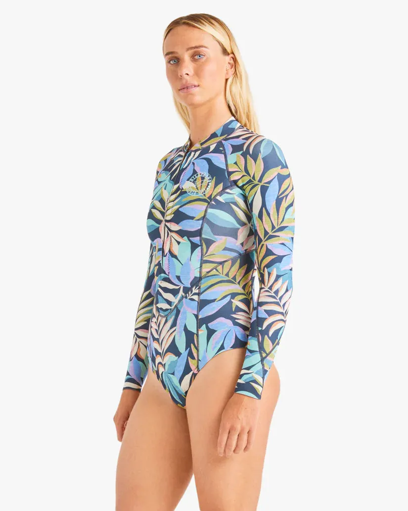 Billabong Salty Dayz L/S Springsuit-Indigo Ocean