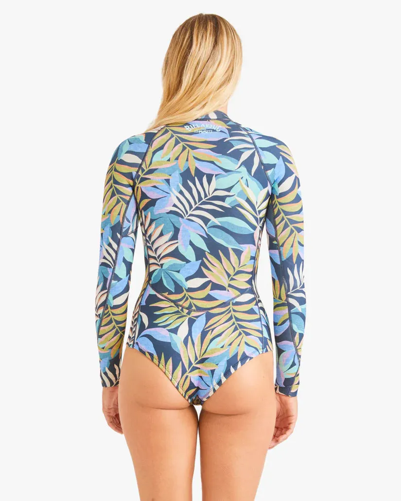 Billabong Salty Dayz L/S Springsuit-Indigo Ocean