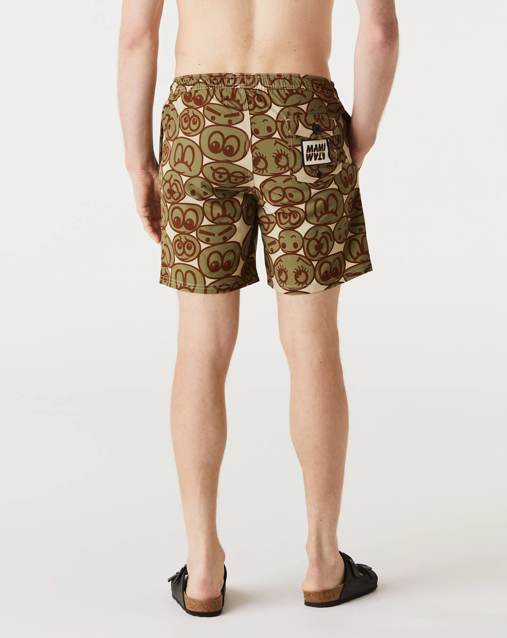 Cartoon Eyes Surf Trunk