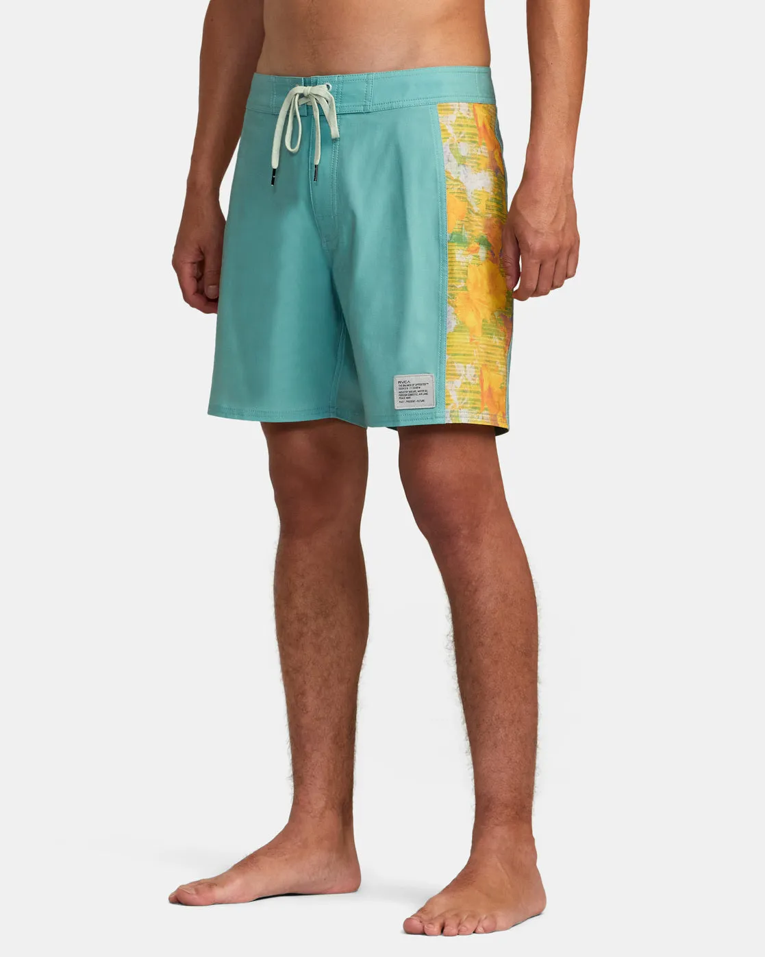 Cut Palm 17" Boardshorts - Green Haze