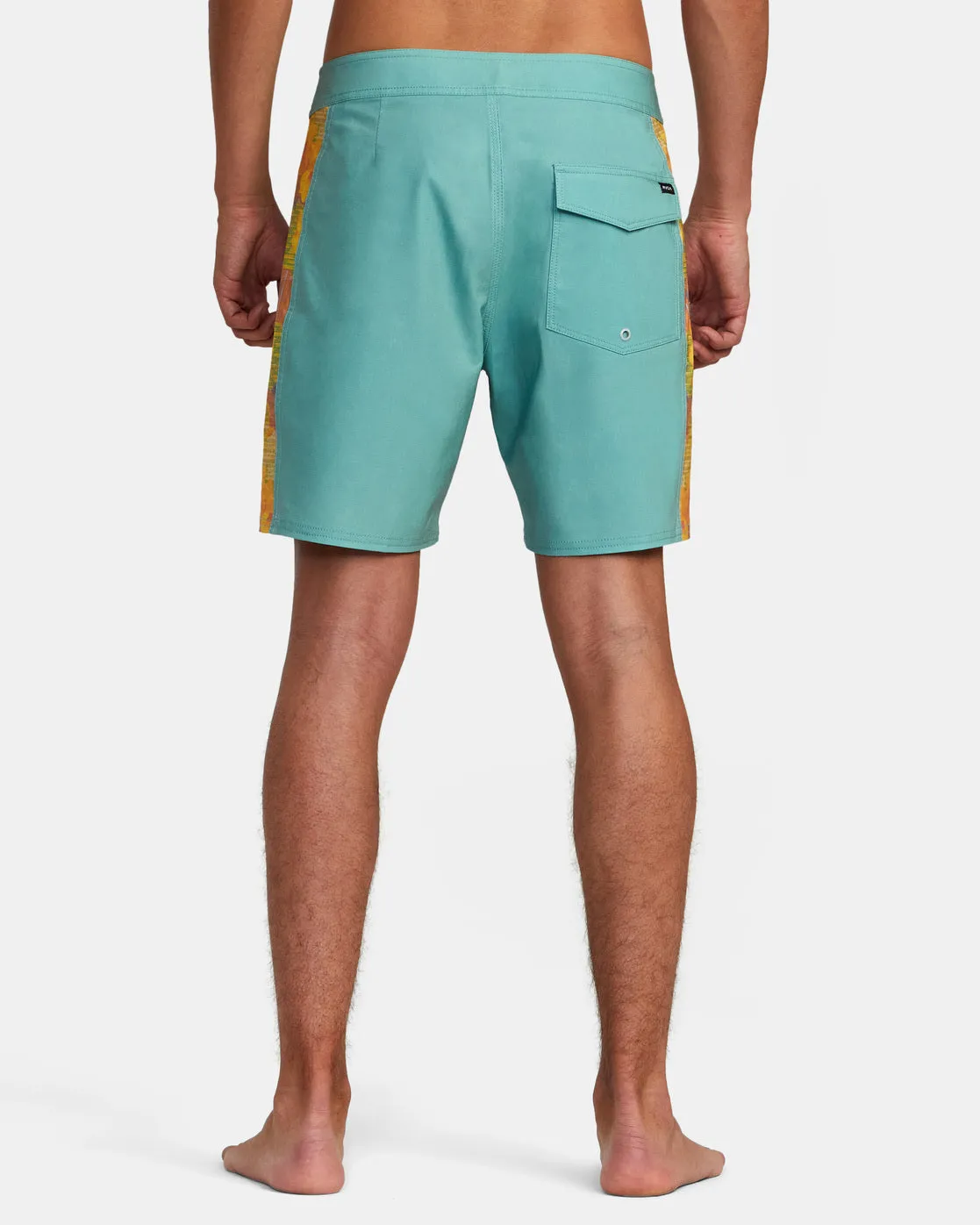 Cut Palm 17" Boardshorts - Green Haze