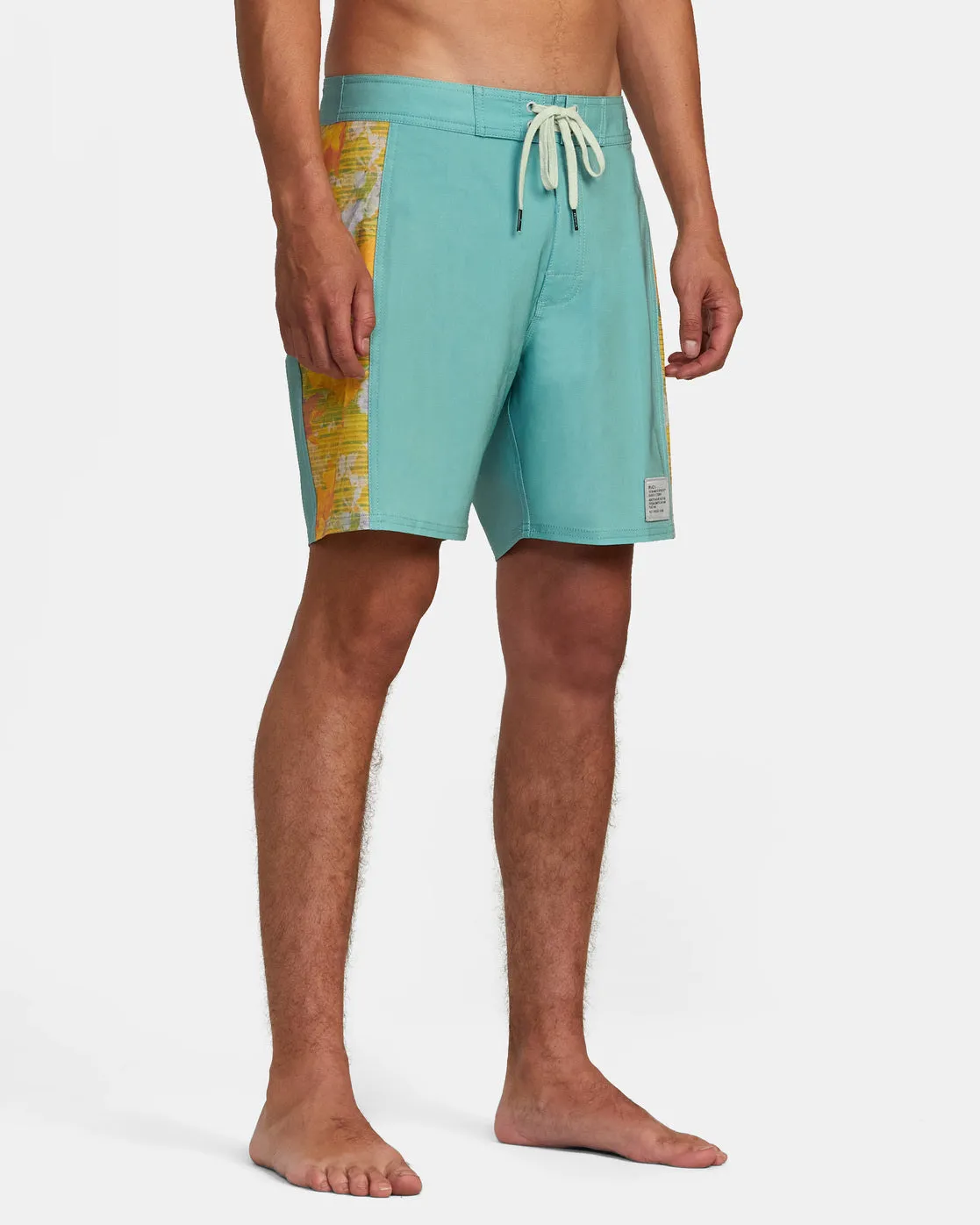 Cut Palm 17" Boardshorts - Green Haze