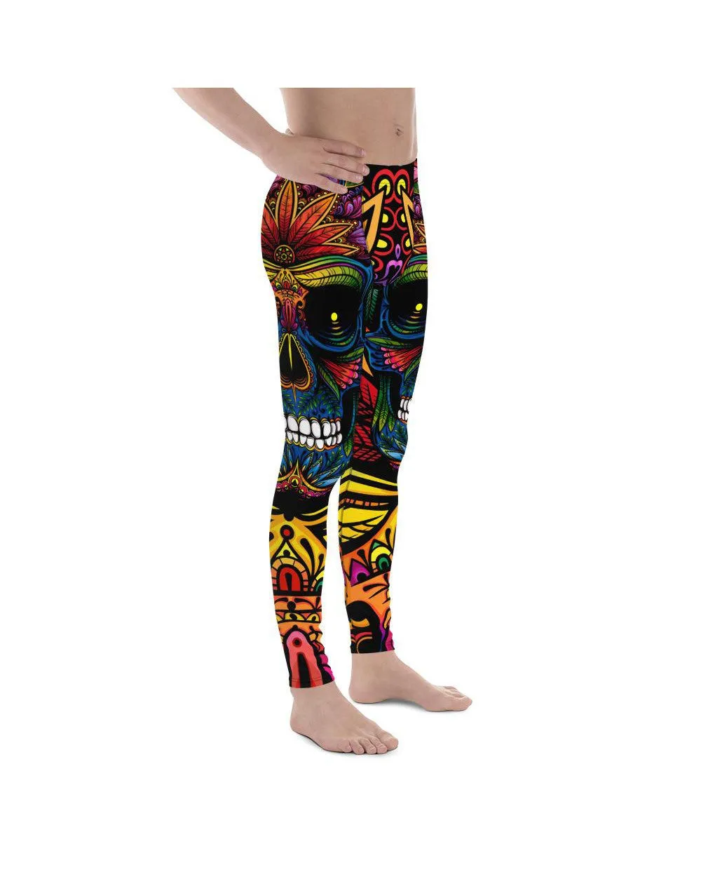 EDM - Rainbow Rave Skull Meggings