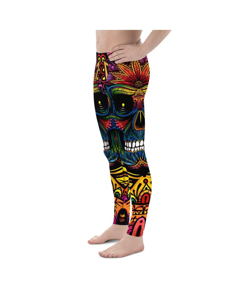 EDM - Rainbow Rave Skull Meggings