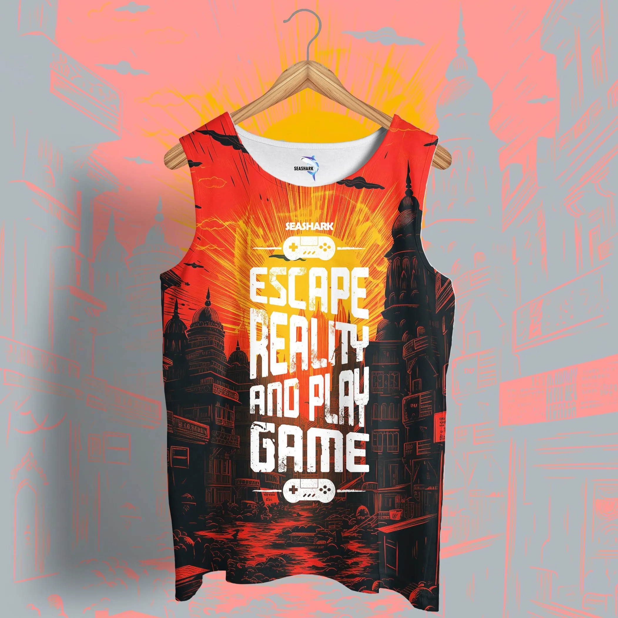 Escape Reality Printed Sando #8