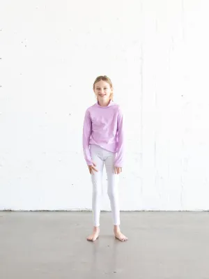 GIRL'S PULLOVER RASH - LAVENDER