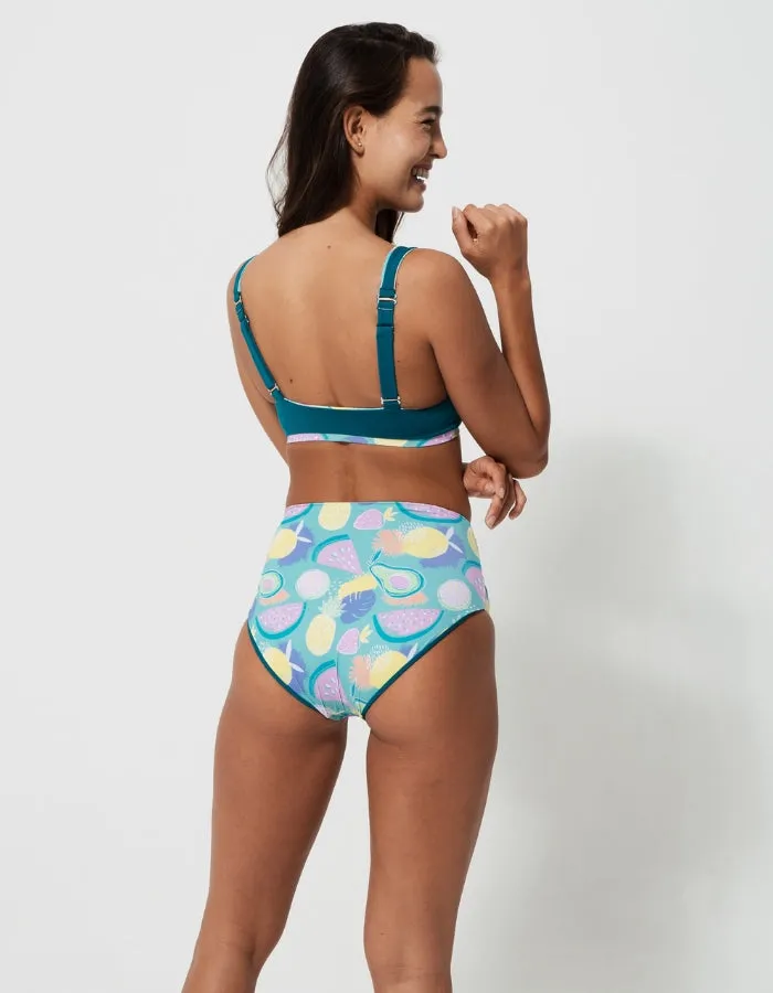 High Waist Tropicana Bikini Bottoms