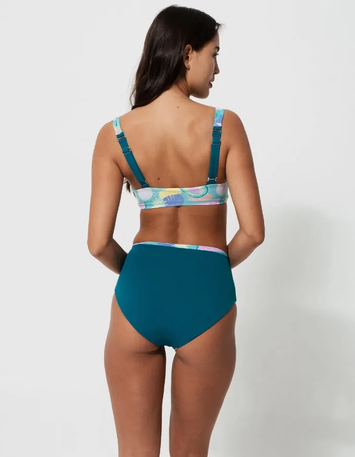 High Waist Tropicana Bikini Bottoms