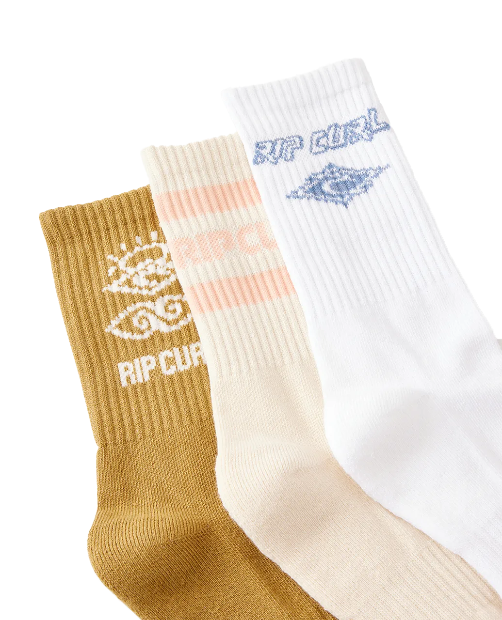 Icons Of Surf Socks (3 Pack) in Bronze