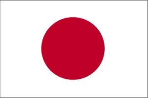 Japan National Flag Printed