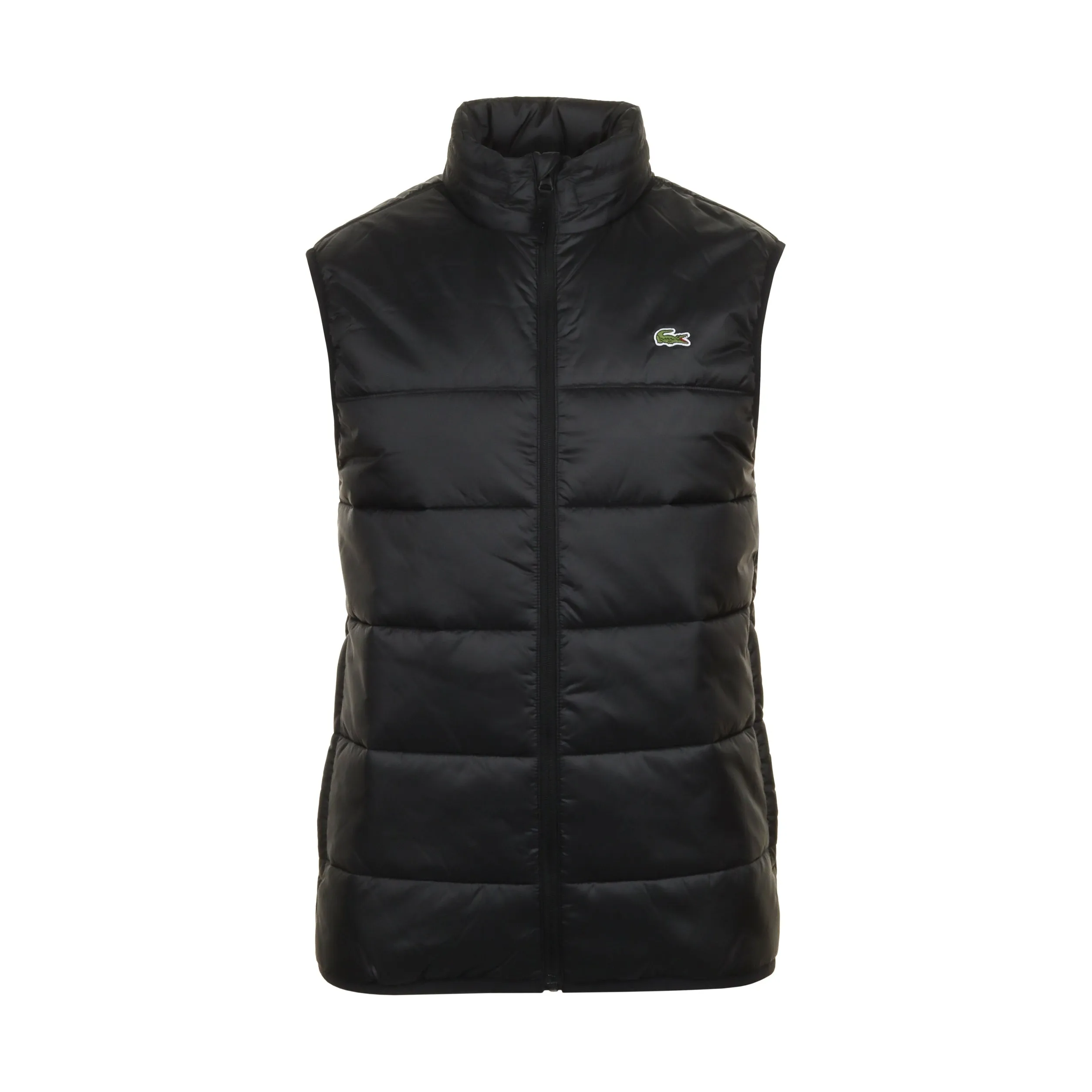 Lacoste Water Repellent Hooded Puffer Vest