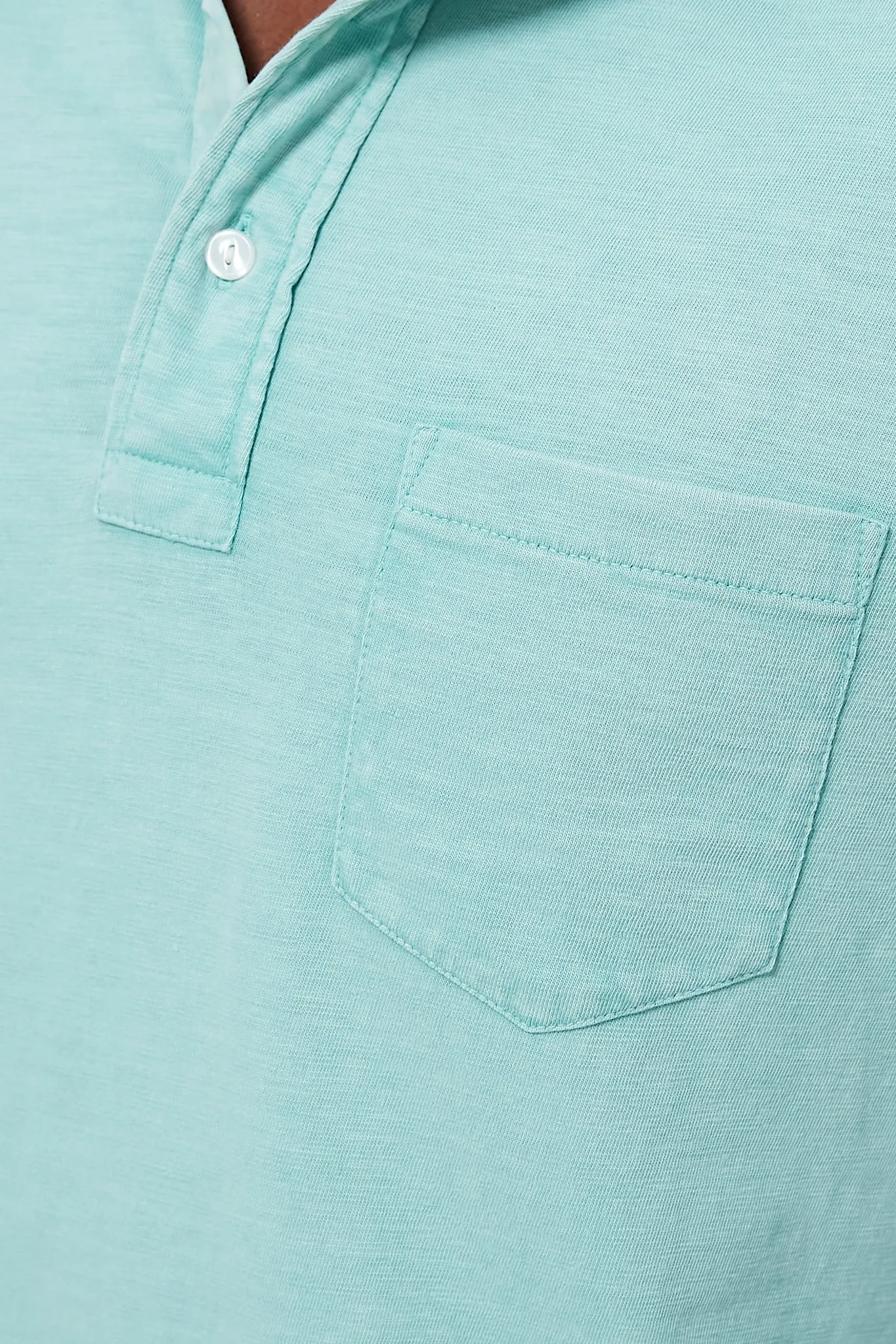 Lagoon Teal Sunwashed Tee Shirt Polo