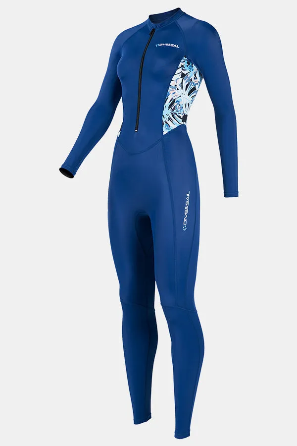 Lycra Diving Suit For Women One-Piece Long Sleeve Quick-Drying Jellyfish Suit