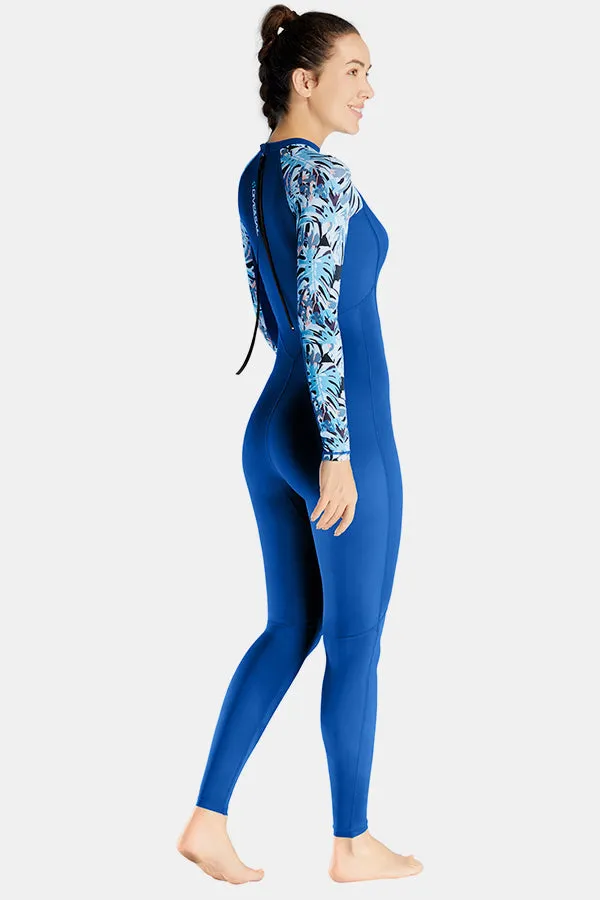 Lycra Diving Suit For Women One-Piece Long Sleeve Quick-Drying Jellyfish Suit