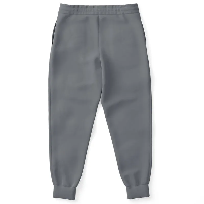 Medium Dark Blue Gray Joggers | Unisex | with PLUS sizes | Medium Dark Pale Blue Gray | C10M10Y0K60