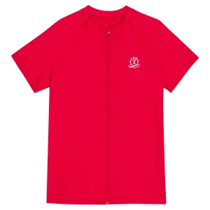 Men's Short Sleeve Rash Guard | “Red”