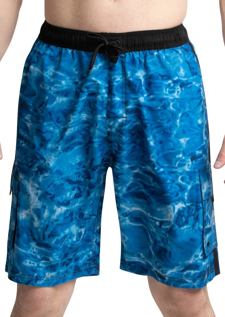 Mens Swim Trunks Board Shorts | Aqua Design