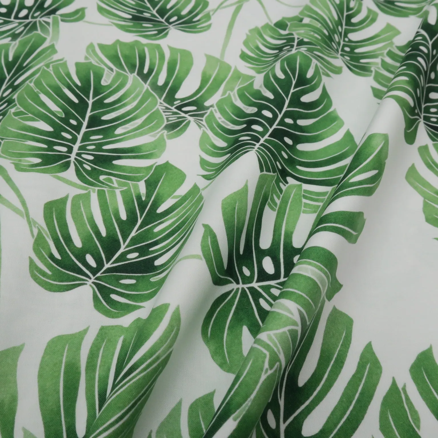 Monstera Deliciosa Printed Cotton