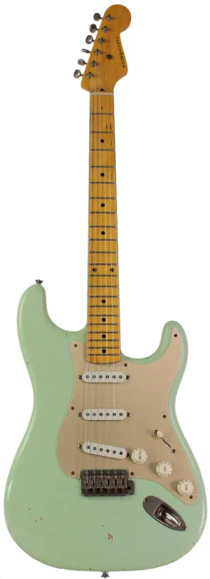 Nash S57 Guitar, Surf Green, Gold Pickguard