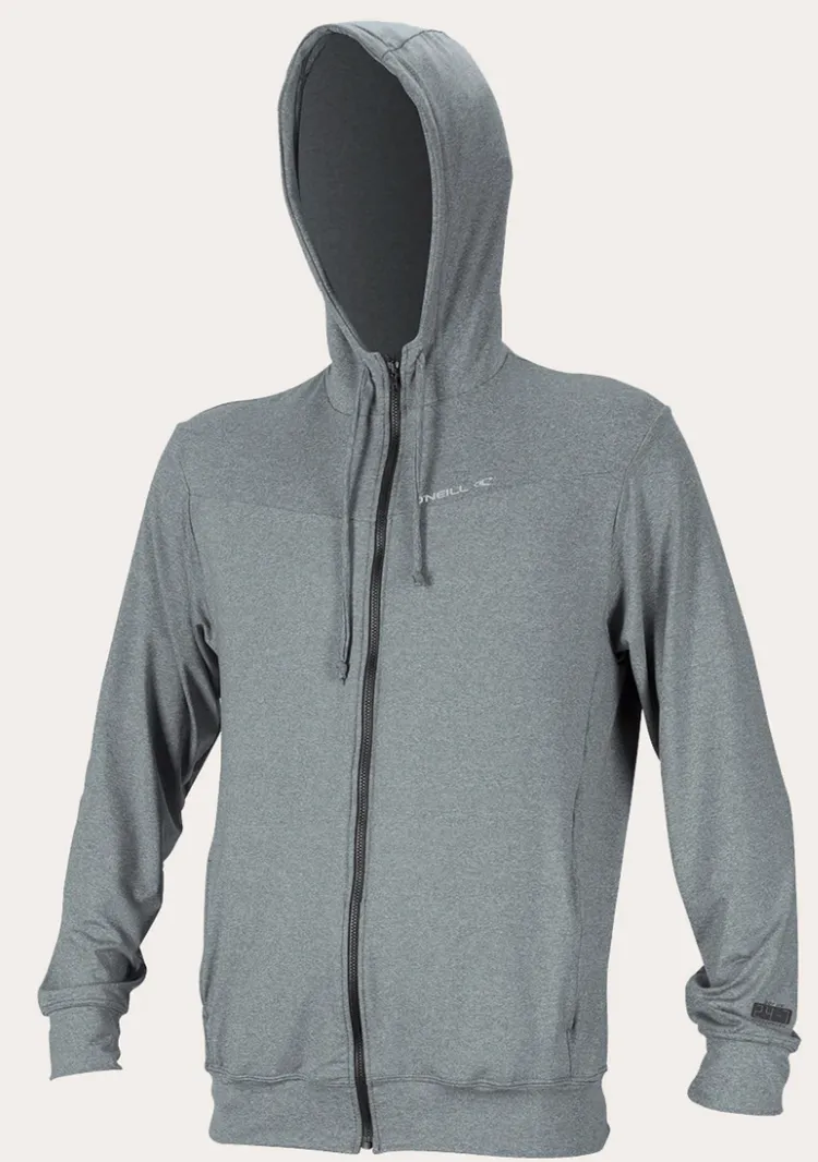 O'neill Hybrid L/S Sun Hoodie Grey