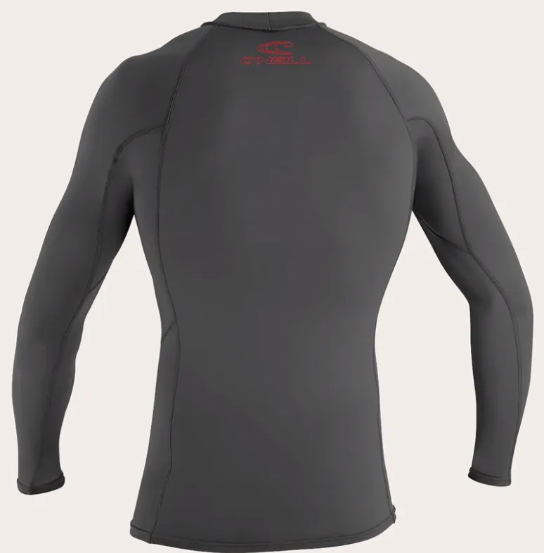 O'neill Youth Basic UPF 50  L/S Rash Guard Graphite