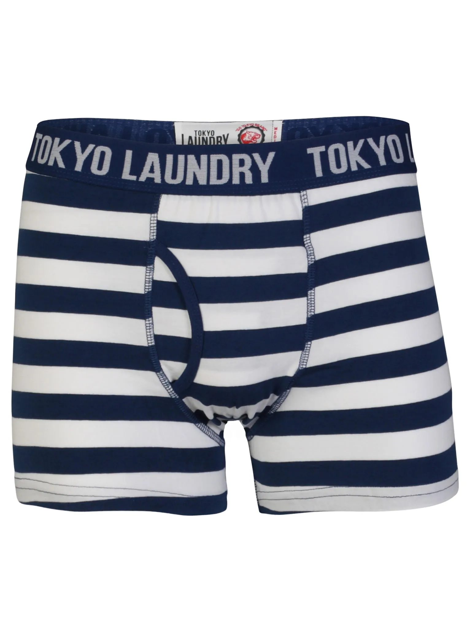 Otterlake ( 2 Pack) Boxer Shorts Set in Oxblood / Eclipse Blue - Tokyo Laundry