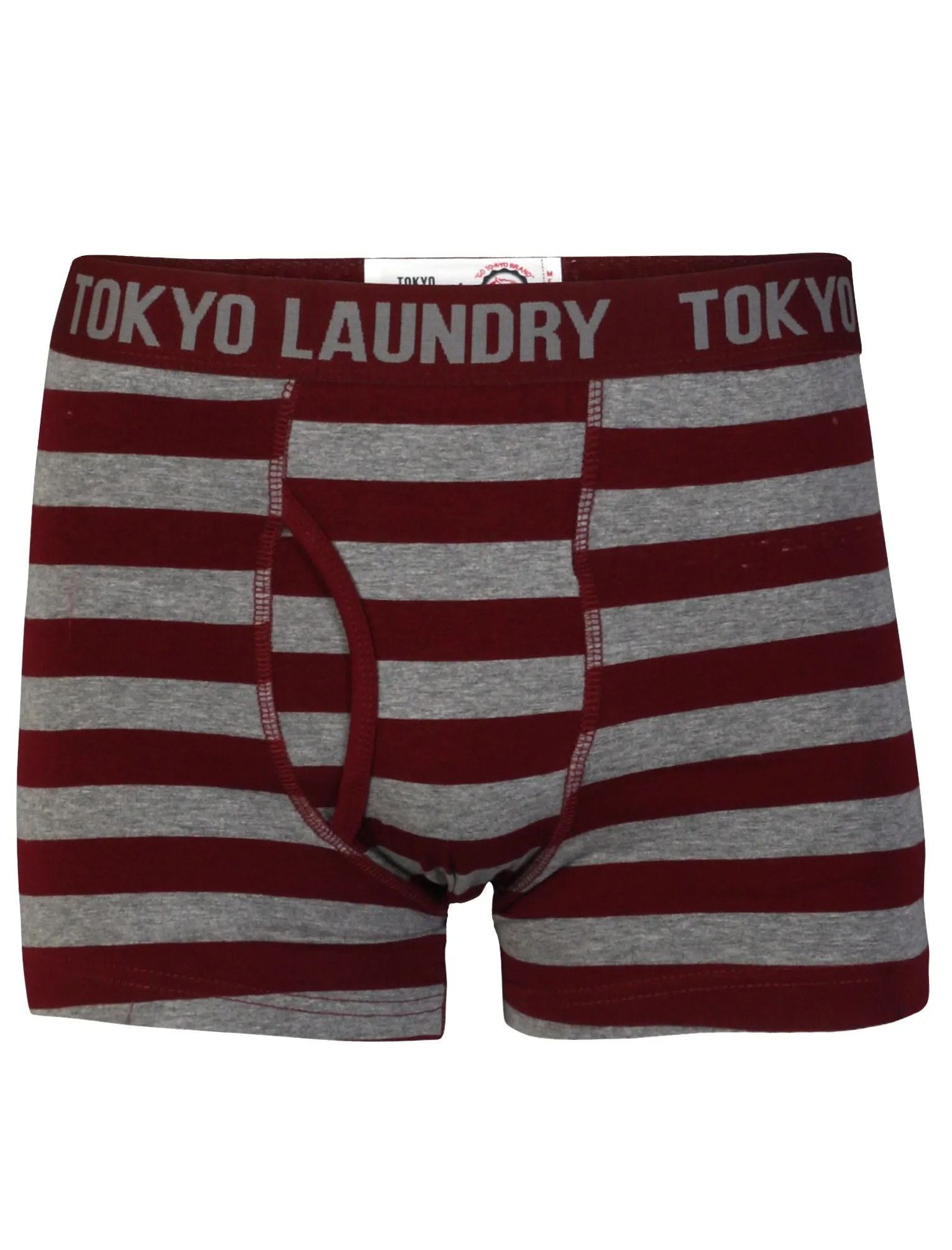 Otterlake ( 2 Pack) Boxer Shorts Set in Oxblood / Eclipse Blue - Tokyo Laundry