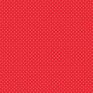 Picnic Florals - Dots Red