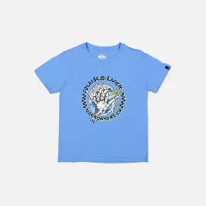 Quiksilver Boys Shaka Bones Tee - Azure Blue