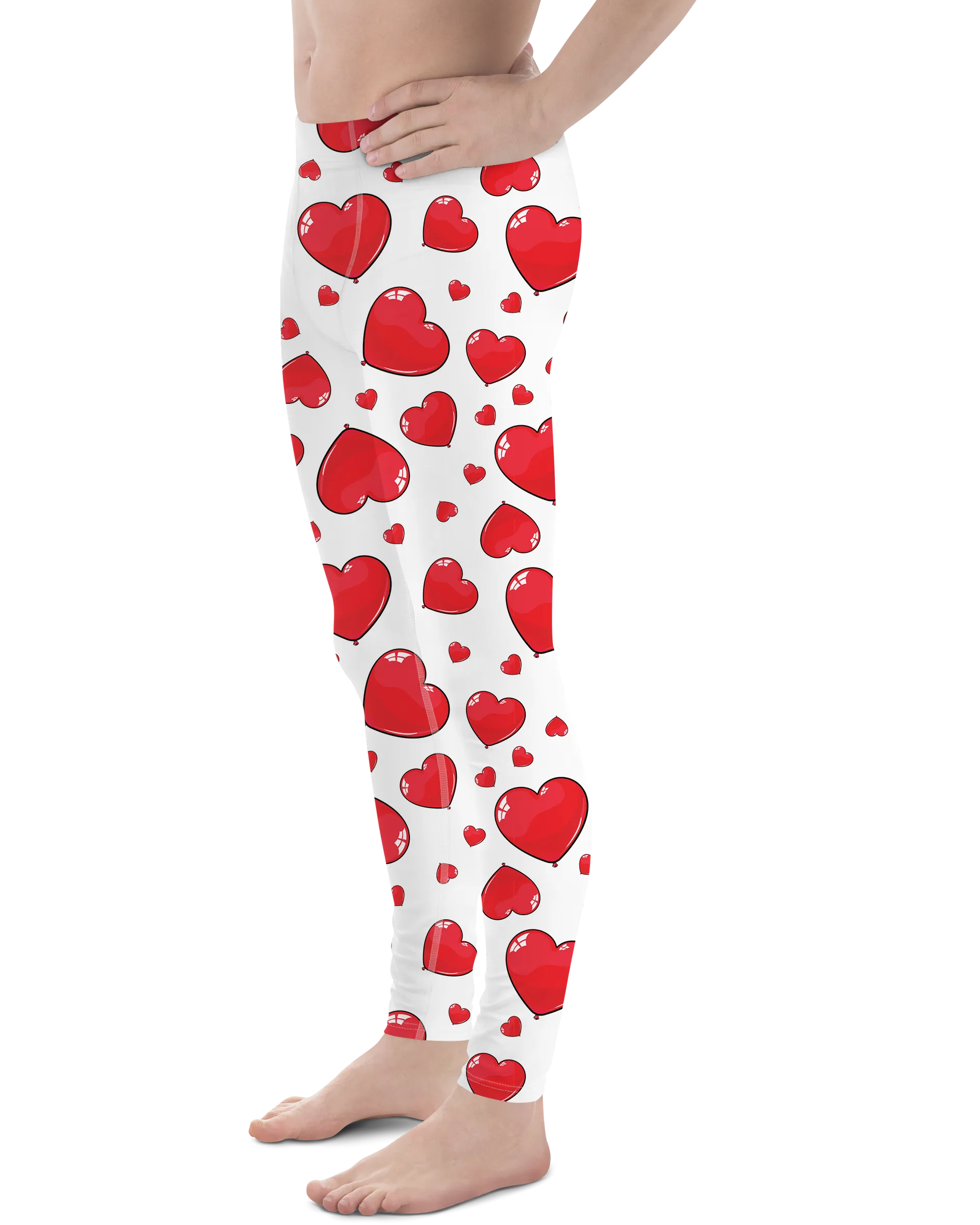 Red Heart Shaped Balloons Meggings