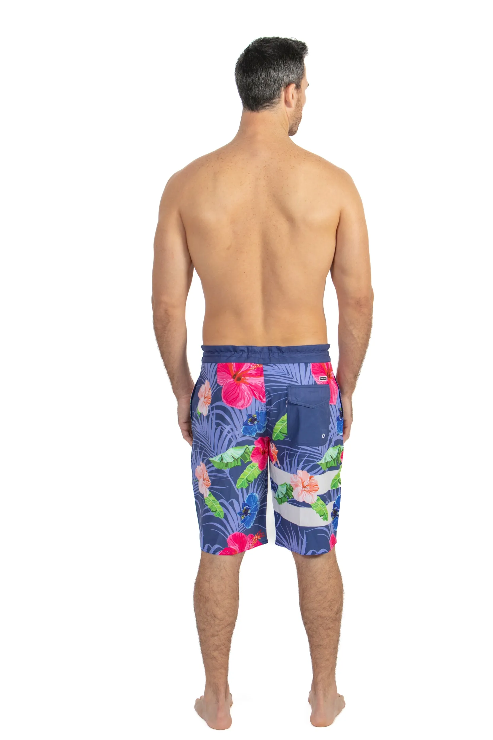 Reptile Hibiscus - 21" Board Short