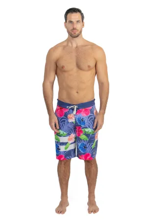 Reptile Hibiscus - 21" Board Short