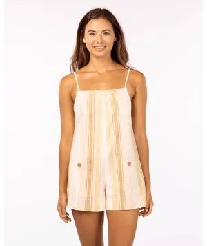 Rip Curl Classic Surf Stripe Romper-Straw