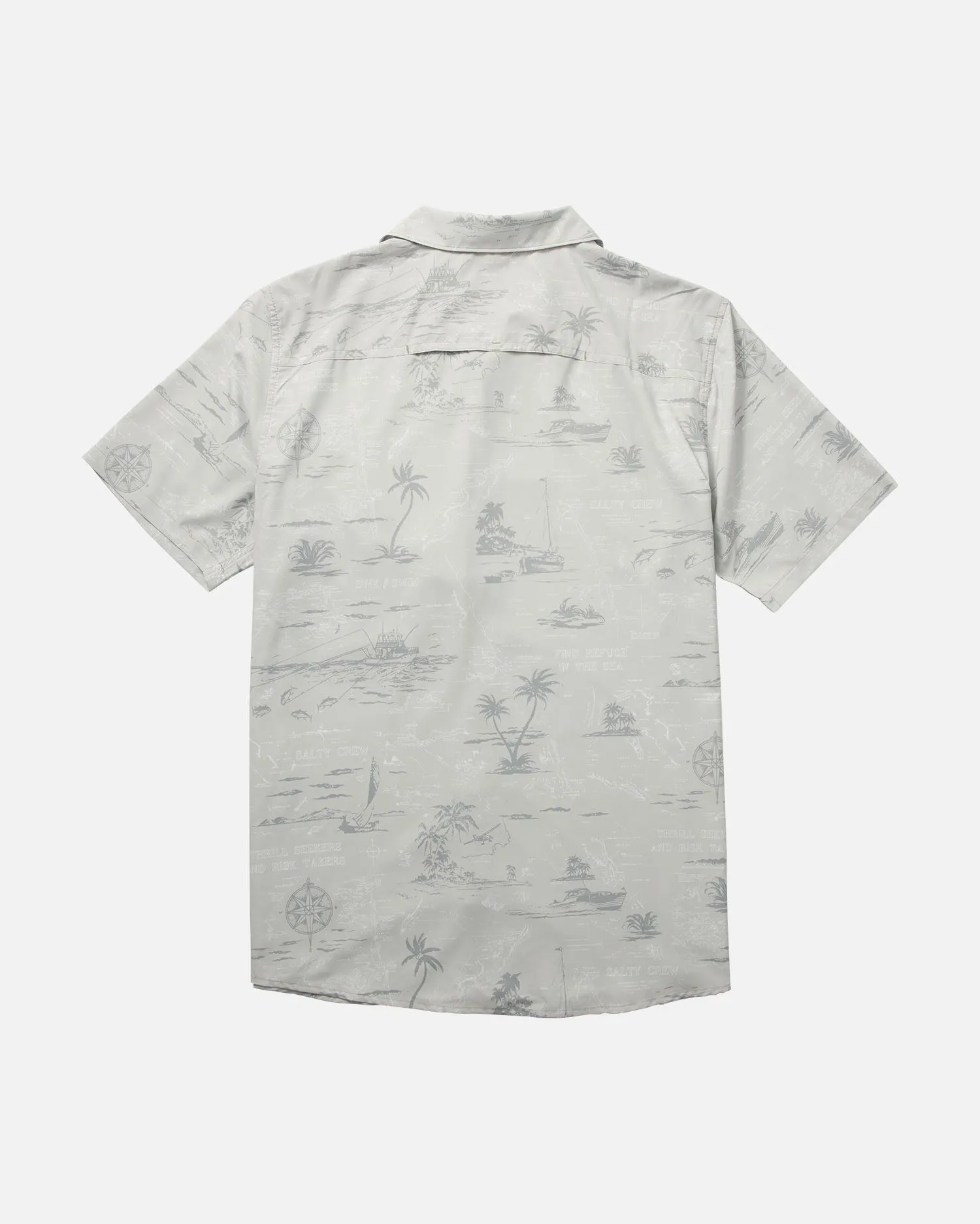 Seafarer S/S Tech Woven - Light Grey