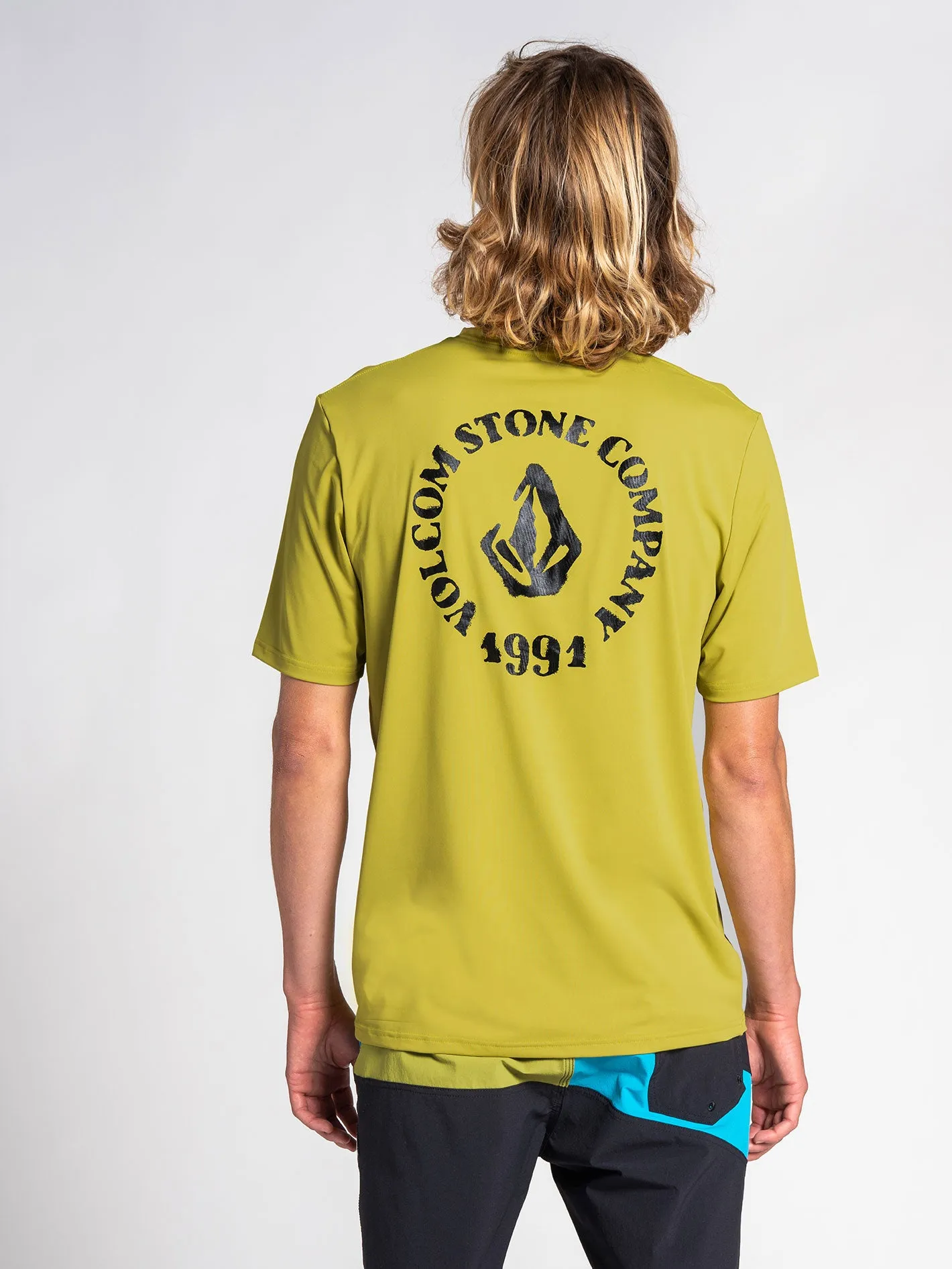 Spray Stone Short Sleeve UPF 50 Rashguard - Oasis