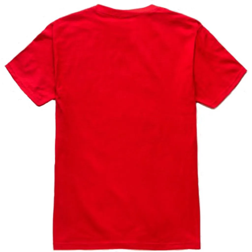 Stock Knit Mens Tee - Red