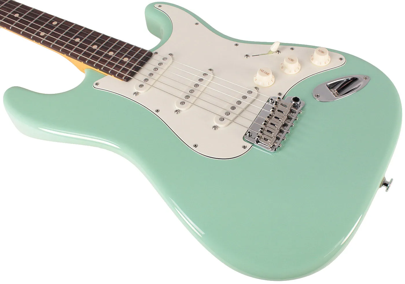 Suhr Classic S Antique Guitar, Surf Green, Rosewood